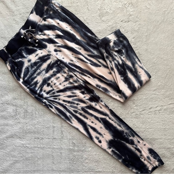 Young Fabulous & Broke Pull-On Soft Stretch Jogger Sweatpant Tie Dye Blue Safari - Picture 1 of 17